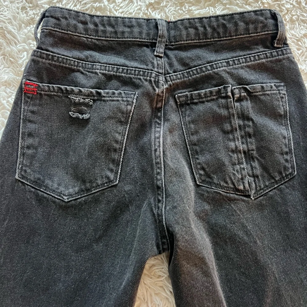 BDG Black Distressed Ankle Jeans - Picture 8 of 9